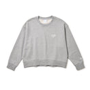 Women's スウェット ベーシック クルーネック グレー - 14674709 - S | NEW ERA ニューエラ公式オンラインストア