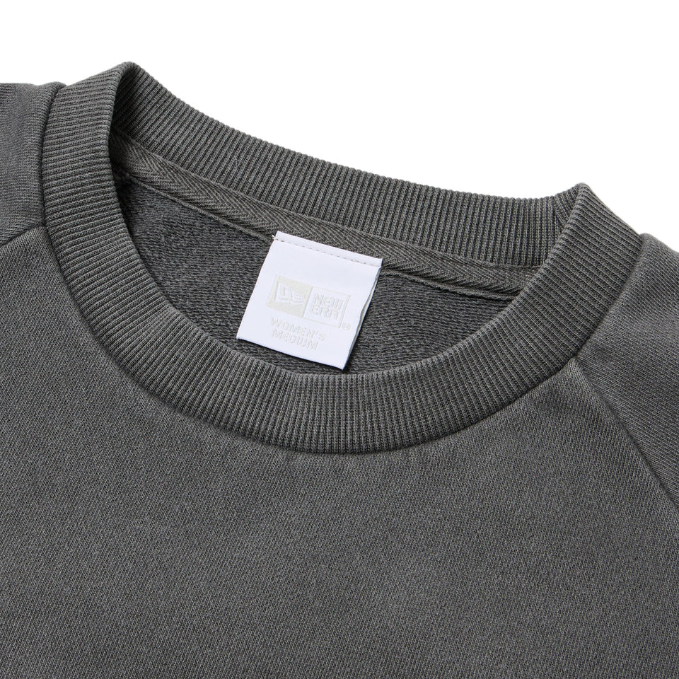 muningwear スウェット　 LLサイズ グレー/ブラック Women's 裏毛 オーバーサイズド スウェット クルーネック ガーメント