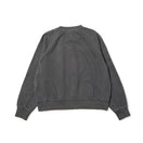 Women's 裏毛 オーバーサイズド スウェット クルーネック ガーメントダイ チャコールグレー - 14674712 - S | NEW ERA ニューエラ公式オンラインストア