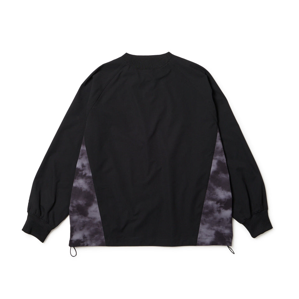 Women's ウーブン プルオーバー ブラック | パフォーマンスアパレル - 14674714 - S | NEW ERA ニューエラ公式オンラインストア
