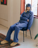 Women's 裏毛 スウェット ストレートパンツ スレート - 14675779-S | NEW ERA ニューエラ公式オンラインストア