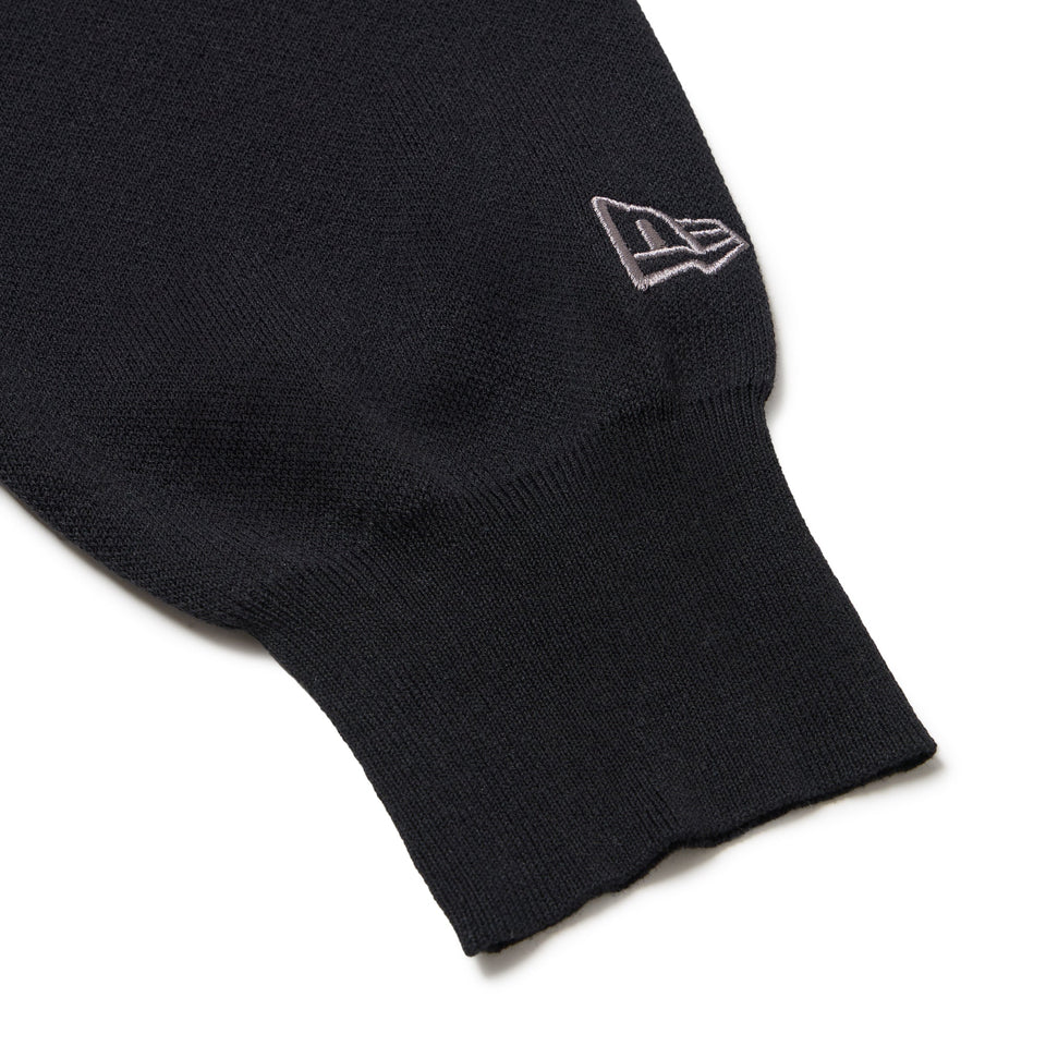 Women's 長袖 ニット ポロシャツ 1920 ブラック | ゴルフ - 14669806 - S | NEW ERA ニューエラ公式オンラインストア