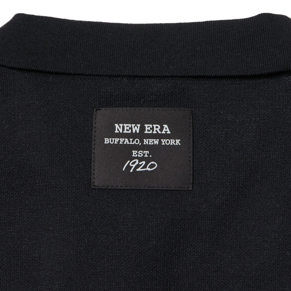 Women's 長袖 ニット ポロシャツ 1920 ブラック | ゴルフ - 14669806 - S | NEW ERA ニューエラ公式オンラインストア