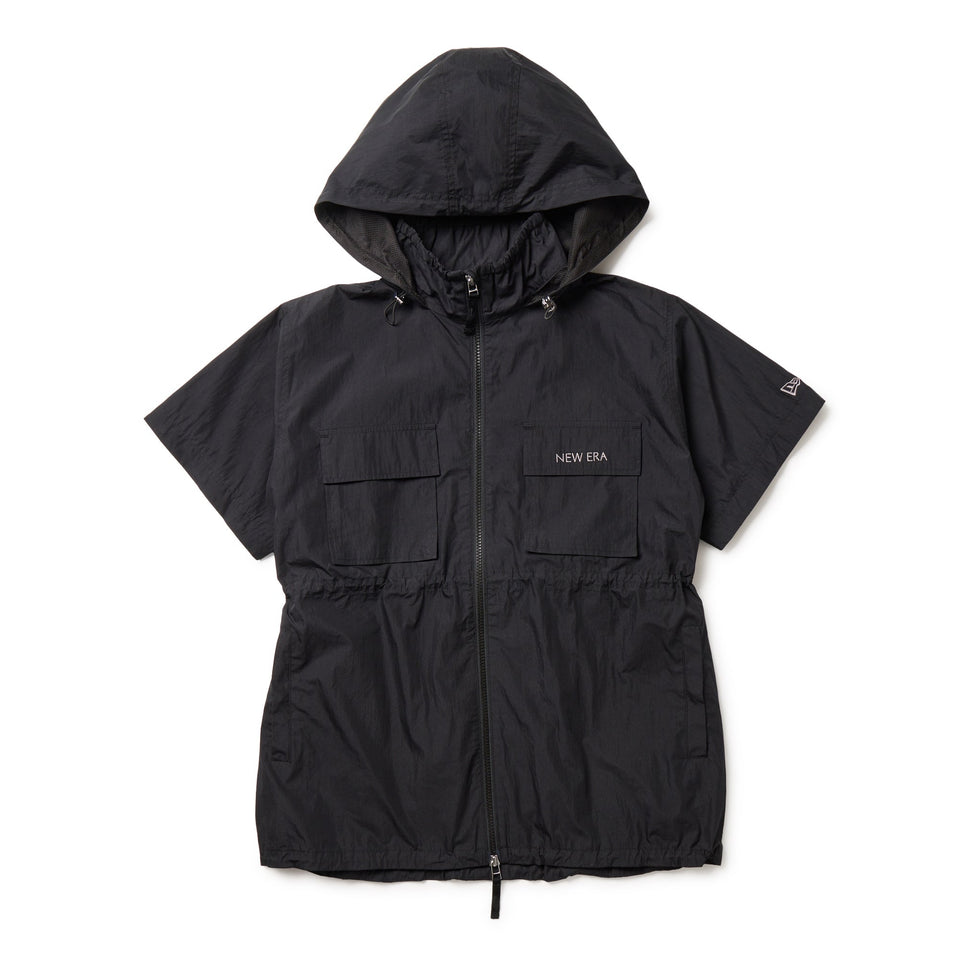 Women's ウィンドジャケット 2 - Way スリーブ ブラック | ゴルフ - 14669782 - S | NEW ERA ニューエラ公式オンラインストア