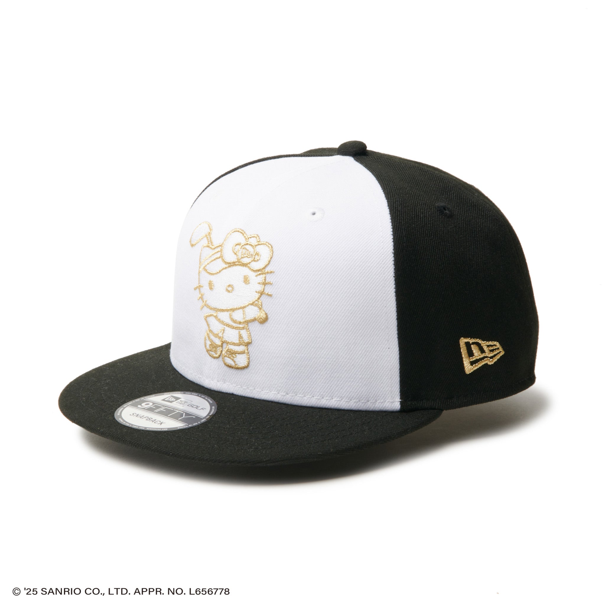 Women's 9FIFTY HELLO KITTY ハローキティ ホワイト/ブラック