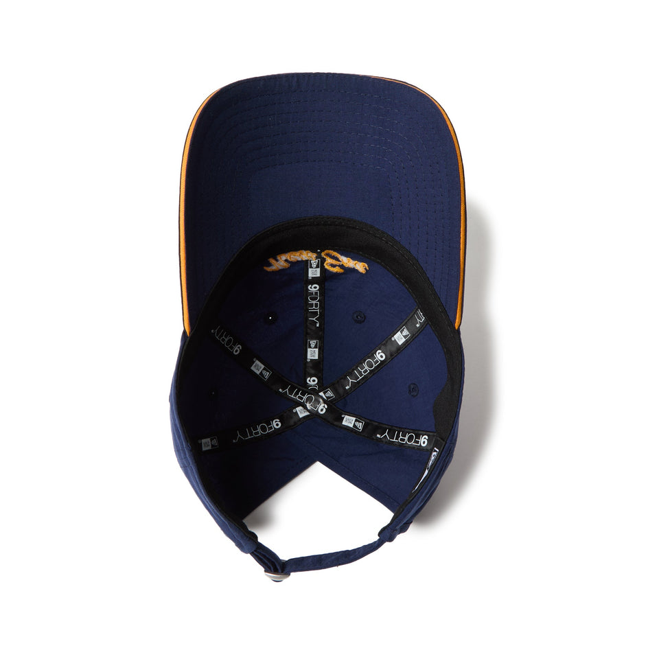 Women's 9FORTY ロングバイザー オープンバック Nylon Tussah ミドルネイビー | ゴルフ - 14669003 - OSFM | NEW ERA ニューエラ公式オンラインストア