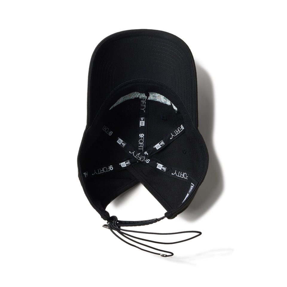 【ゴルフ】Women's 9FORTY Open Back オープンバック ブラック - 14326199 - OSFM | NEW ERA ニューエラ公式オンラインストア
