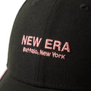 Women's 9FORTY Piping ブラック/ダークグラファイト | ゴルフ - 14669000 - OSFM | NEW ERA ニューエラ公式オンラインストア