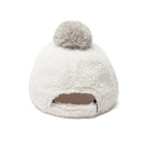 【ゴルフ】Women's 9THIRTY ポンポン ロングバイザー ミンクフリース アイボリー - 14326209 - OSFM | NEW ERA ニューエラ公式オンラインストア