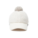 【ゴルフ】Women's 9THIRTY ポンポン ロングバイザー ミンクフリース アイボリー - 14326209 - OSFM | NEW ERA ニューエラ公式オンラインストア