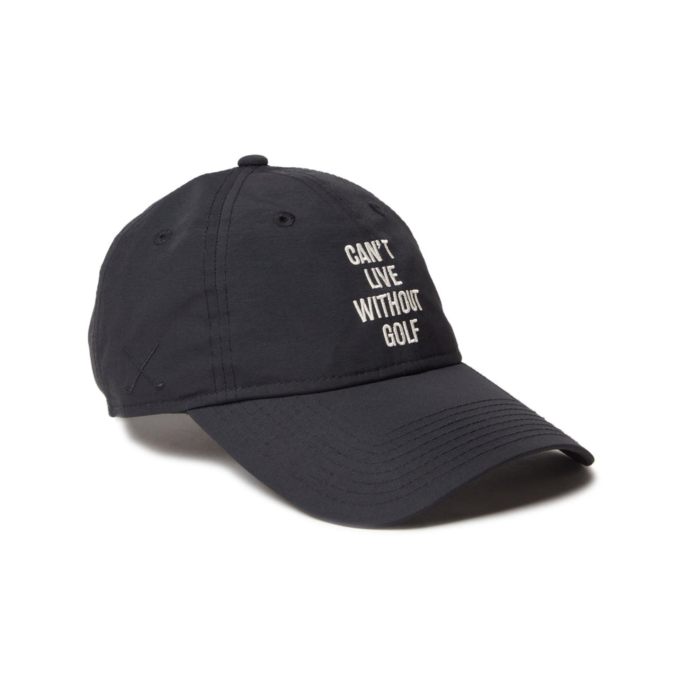【ゴルフ】Women's 9THIRTY ロングバイザー CAN’T LIVE WITHOUT GOLF ブラック - 14326216 - OSFM | NEW ERA ニューエラ公式オンラインストア
