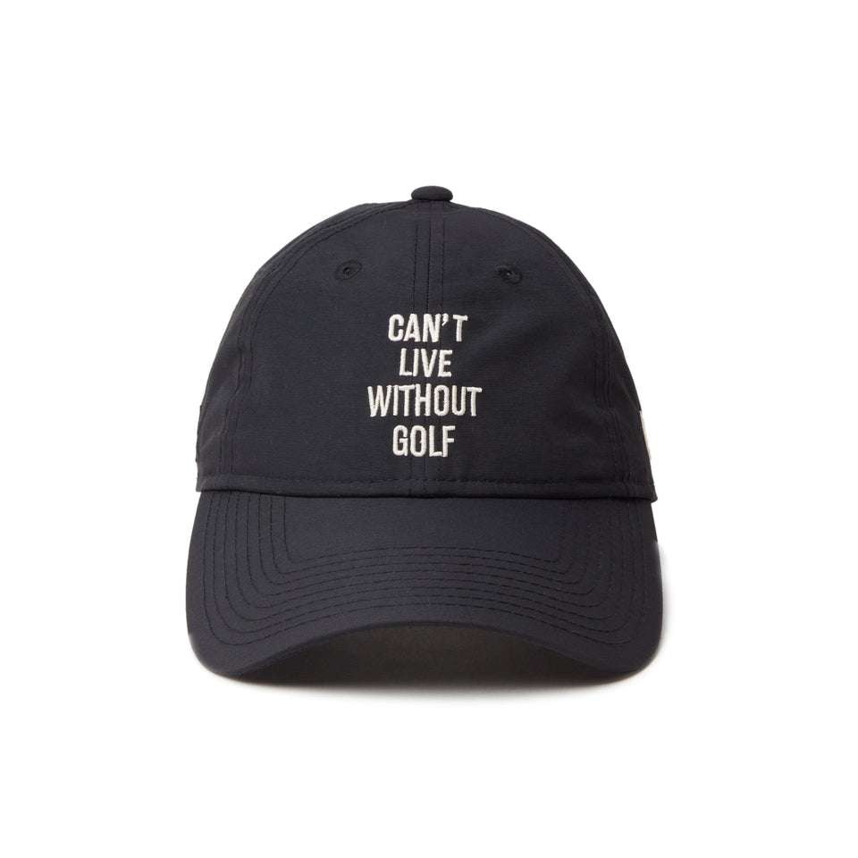 【ゴルフ】Women's 9THIRTY ロングバイザー CAN’T LIVE WITHOUT GOLF ブラック - 14326216 - OSFM | NEW ERA ニューエラ公式オンラインストア