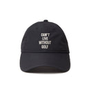 【ゴルフ】Women's 9THIRTY ロングバイザー CAN’T LIVE WITHOUT GOLF ブラック - 14326216 - OSFM | NEW ERA ニューエラ公式オンラインストア