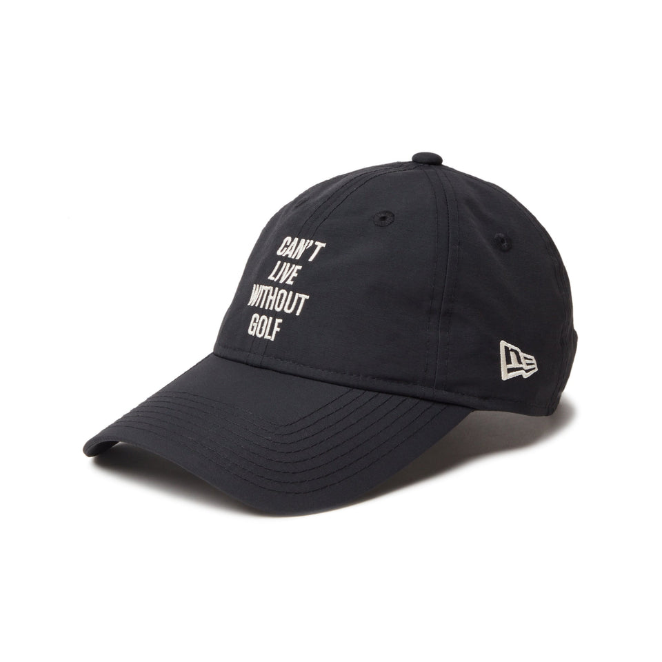 【ゴルフ】Women's 9THIRTY ロングバイザー CAN’T LIVE WITHOUT GOLF ブラック - 14326216 - OSFM | NEW ERA ニューエラ公式オンラインストア