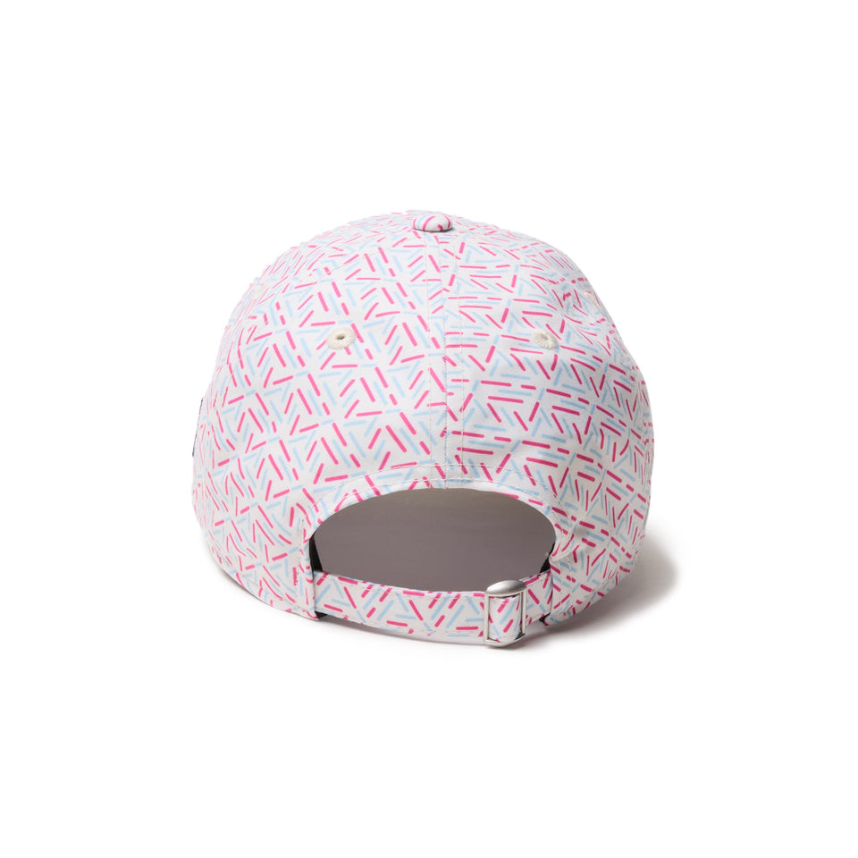 Newera■[Golf] [Woman] Geometric Pattern Long Visor ■送料込 Women's 9THIRTY ロングバイザー Geometric Pattern ストーン