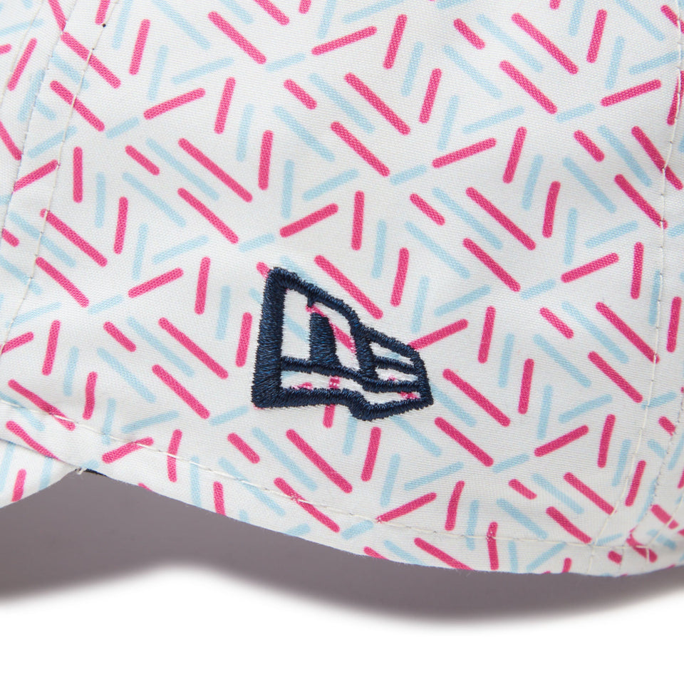 Women's 9THIRTY ロングバイザー Geometric Pattern ストーン
