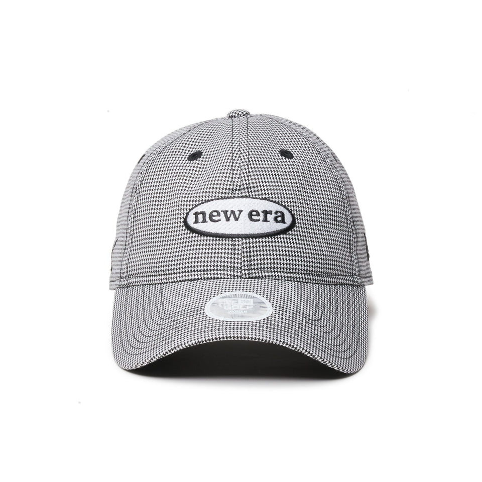 【ゴルフ】Women's 9THIRTY ロングバイザー Houndstooth ハウンズトゥース ブラック - 14326212 - OSFM | NEW ERA ニューエラ公式オンラインストア