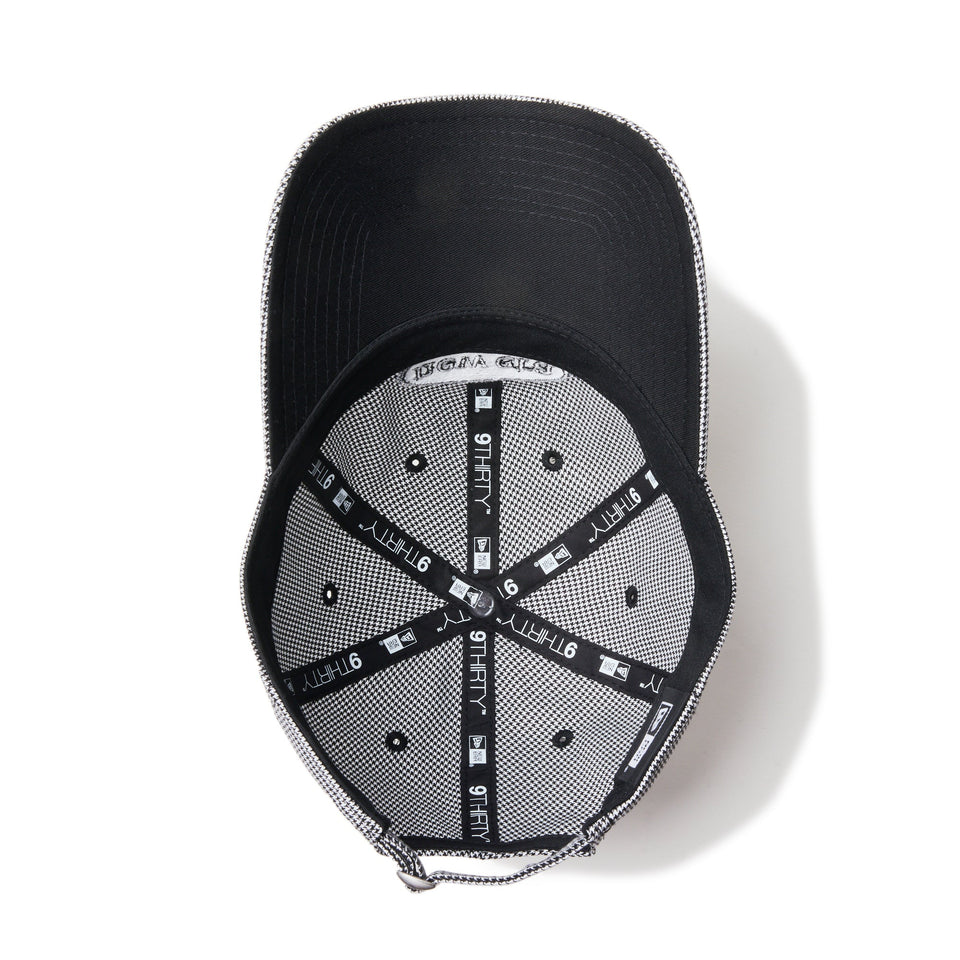 【ゴルフ】Women's 9THIRTY ロングバイザー Houndstooth ハウンズトゥース ブラック - 14326212 - OSFM | NEW ERA ニューエラ公式オンラインストア