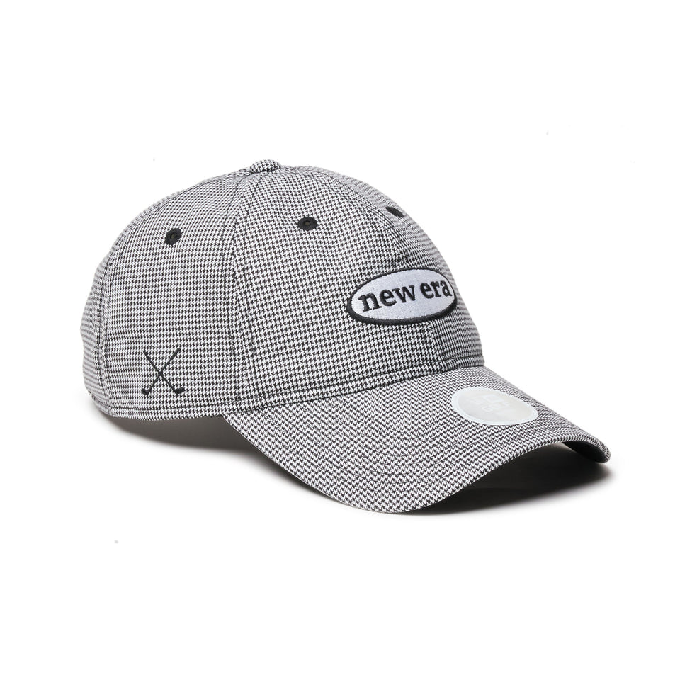 【ゴルフ】Women's 9THIRTY ロングバイザー Houndstooth ハウンズトゥース ブラック - 14326212 - OSFM | NEW ERA ニューエラ公式オンラインストア