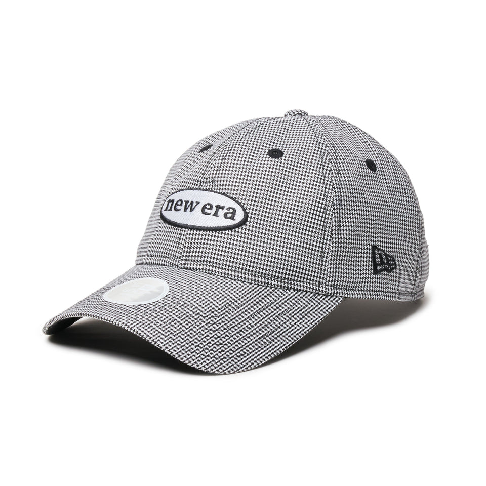 【ゴルフ】Women's 9THIRTY ロングバイザー Houndstooth ハウンズトゥース ブラック - 14326212 - OSFM | NEW ERA ニューエラ公式オンラインストア