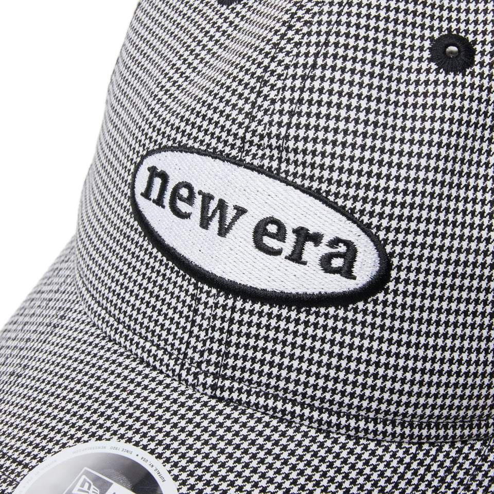 【ゴルフ】Women's 9THIRTY ロングバイザー Houndstooth ハウンズトゥース ブラック - 14326212 - OSFM | NEW ERA ニューエラ公式オンラインストア