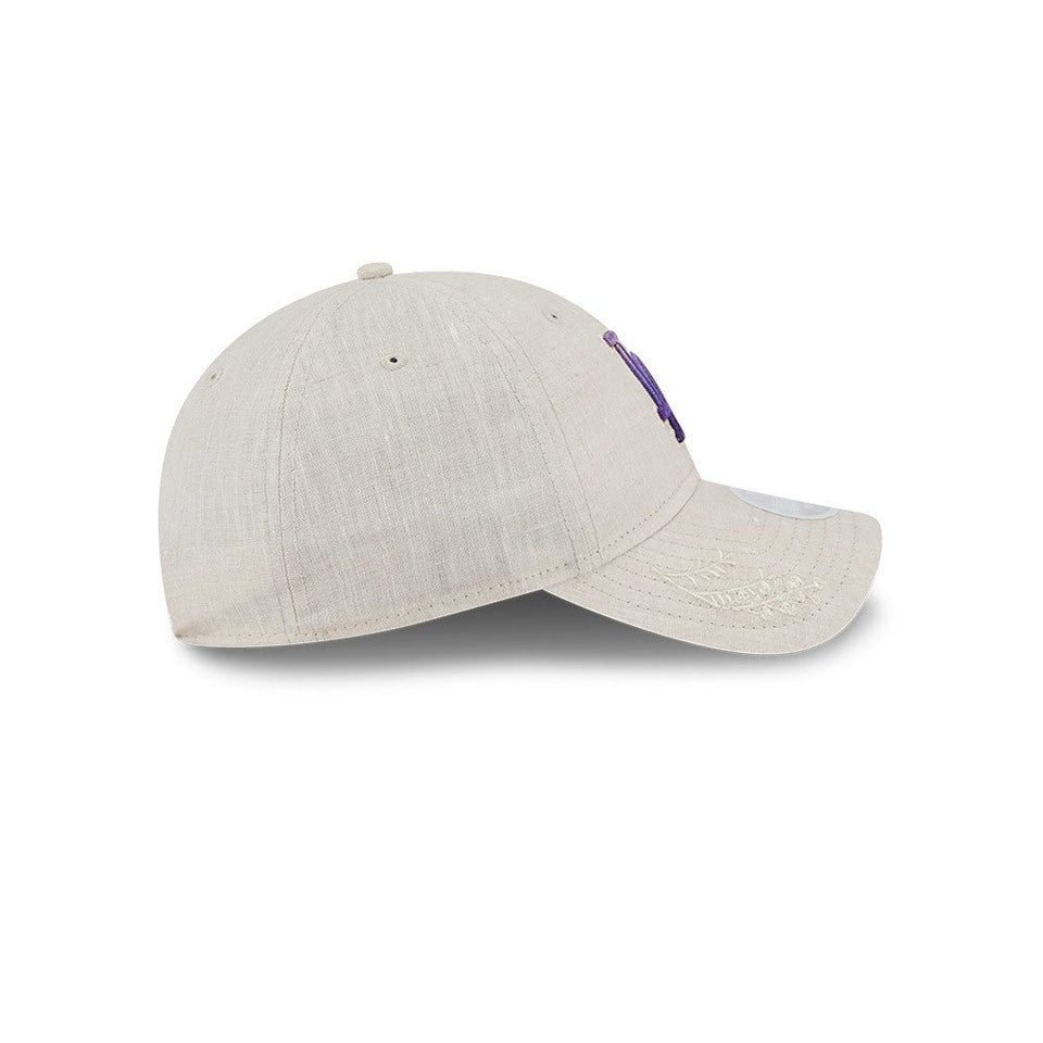 Women's 9TWENTY Floral Visor ロサンゼルス・ドジャース リネン