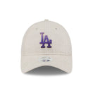 Women's 9TWENTY Floral Visor ロサンゼルス・ドジャース リネン ベージュ - 14542007 - OSFM | NEW ERA ニューエラ公式オンラインストア