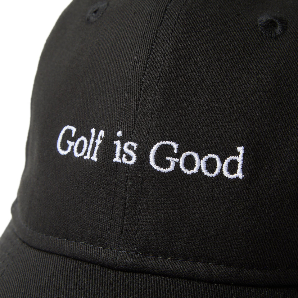 Women's 9TWENTY ロングバイザー Golf is good ブラック | ゴルフ - 14669020 - SM | NEW ERA ニューエラ公式オンラインストア