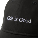 Women's 9TWENTY ロングバイザー Golf is good ブラック | ゴルフ - 14669020 - SM | NEW ERA ニューエラ公式オンラインストア