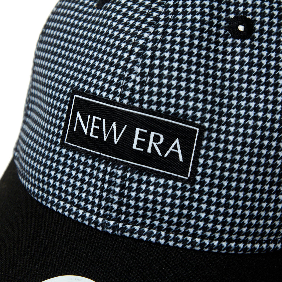 【ゴルフ】Women's 9TWENTY ロングバイザー Houndstooth ホワイト/ブラック - 14391251 - SM | NEW ERA ニューエラ公式オンラインストア