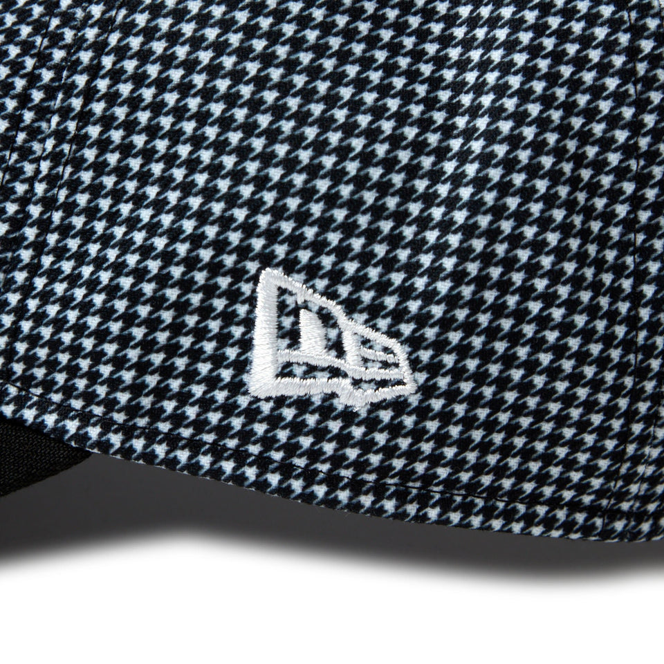 【ゴルフ】Women's 9TWENTY ロングバイザー Houndstooth ホワイト/ブラック - 14391251 - SM | NEW ERA ニューエラ公式オンラインストア