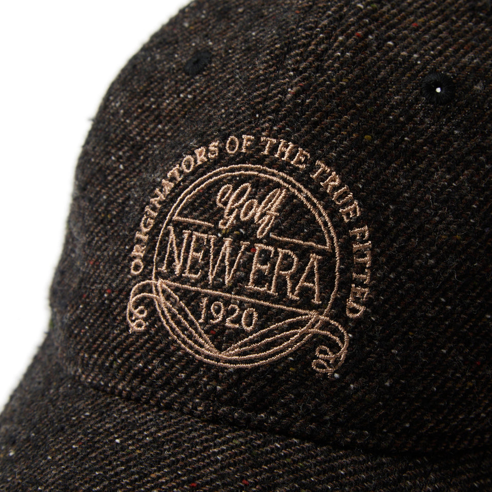 Women's 9TWENTY ロングバイザー Nep Tweed ブラウン | ゴルフ - 14669014 - SM | NEW ERA ニューエラ公式オンラインストア