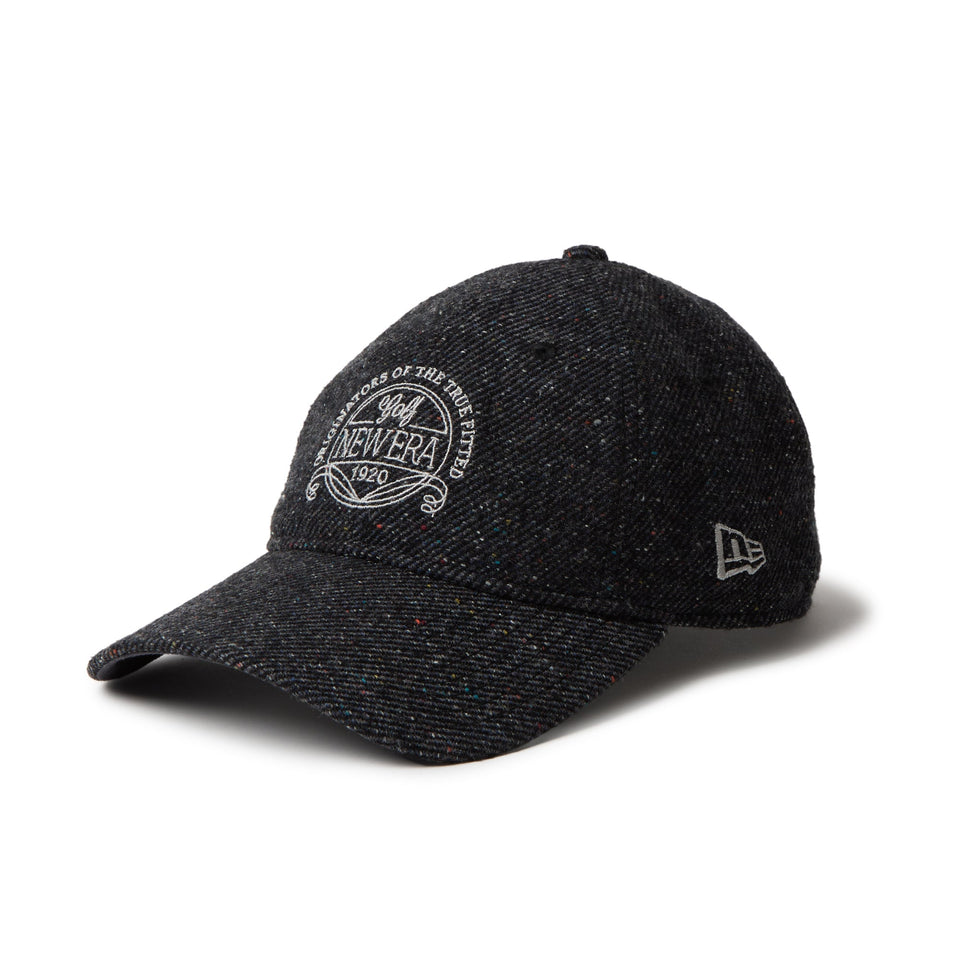 Women's 9TWENTY ロングバイザー Nep Tweed ブラック | ゴルフ - 14669015 - SM | NEW ERA ニューエラ公式オンラインストア
