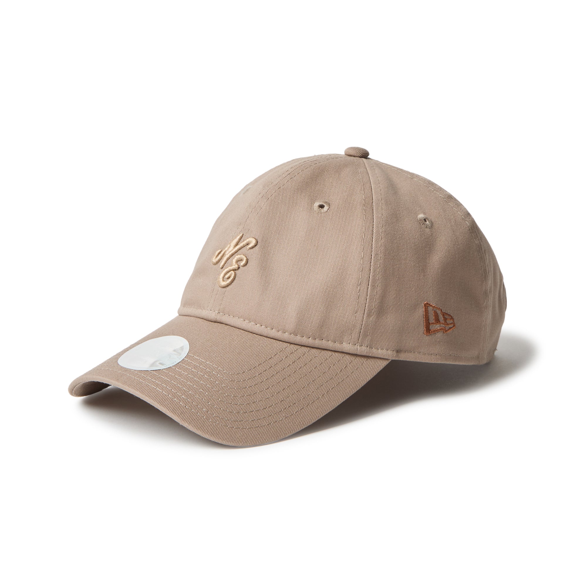 9FORTY Rhinestone クラシックロゴ アッシュブラウン Women's 9TWENTY ロングバイザー Nuance Color クラシックロゴ