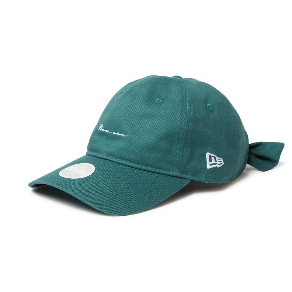 Women's 9TWENTY ロングバイザー Ribbon パインニードルグリーン
