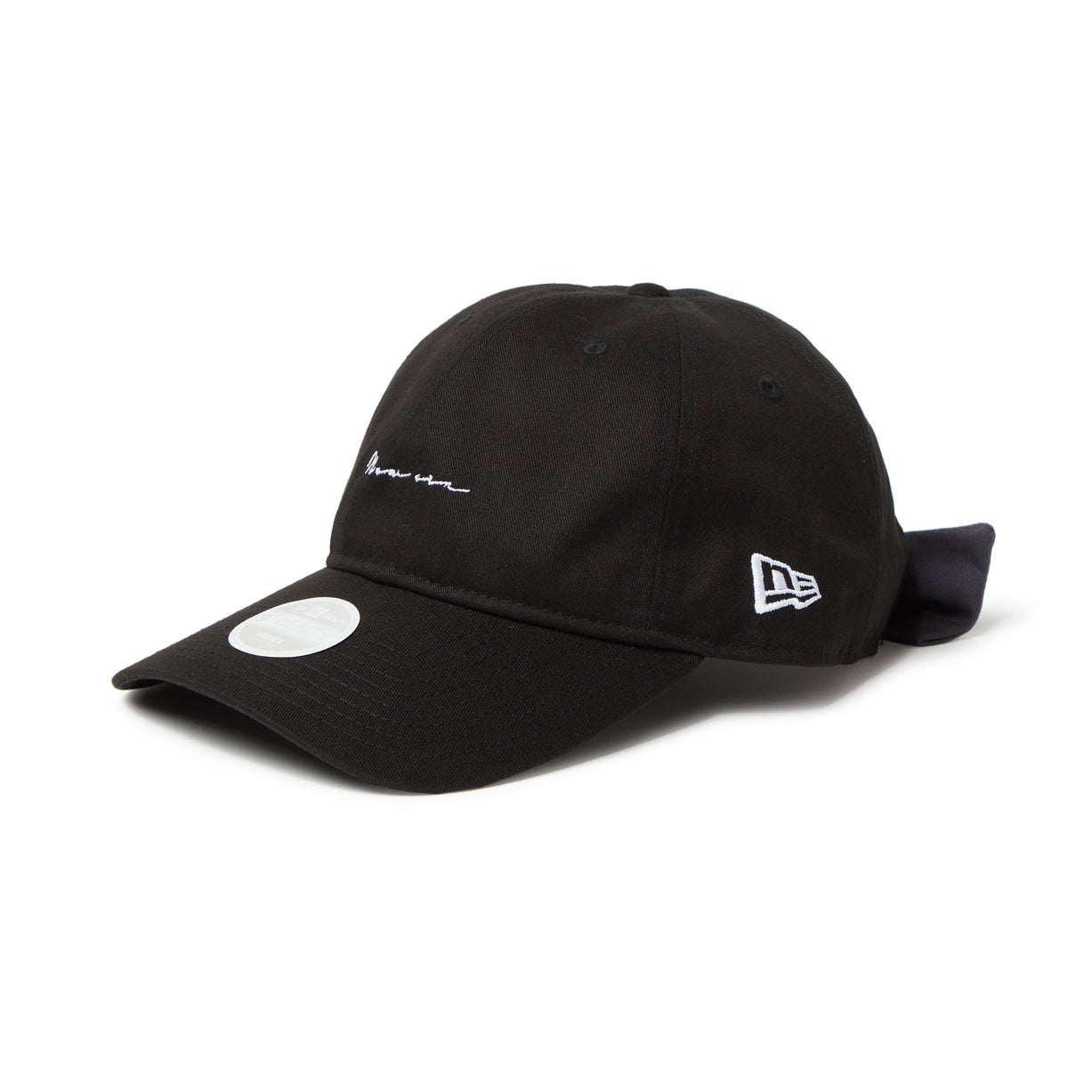Women's 9TWENTY ロングバイザー Ribbon ブラック | ゴルフ