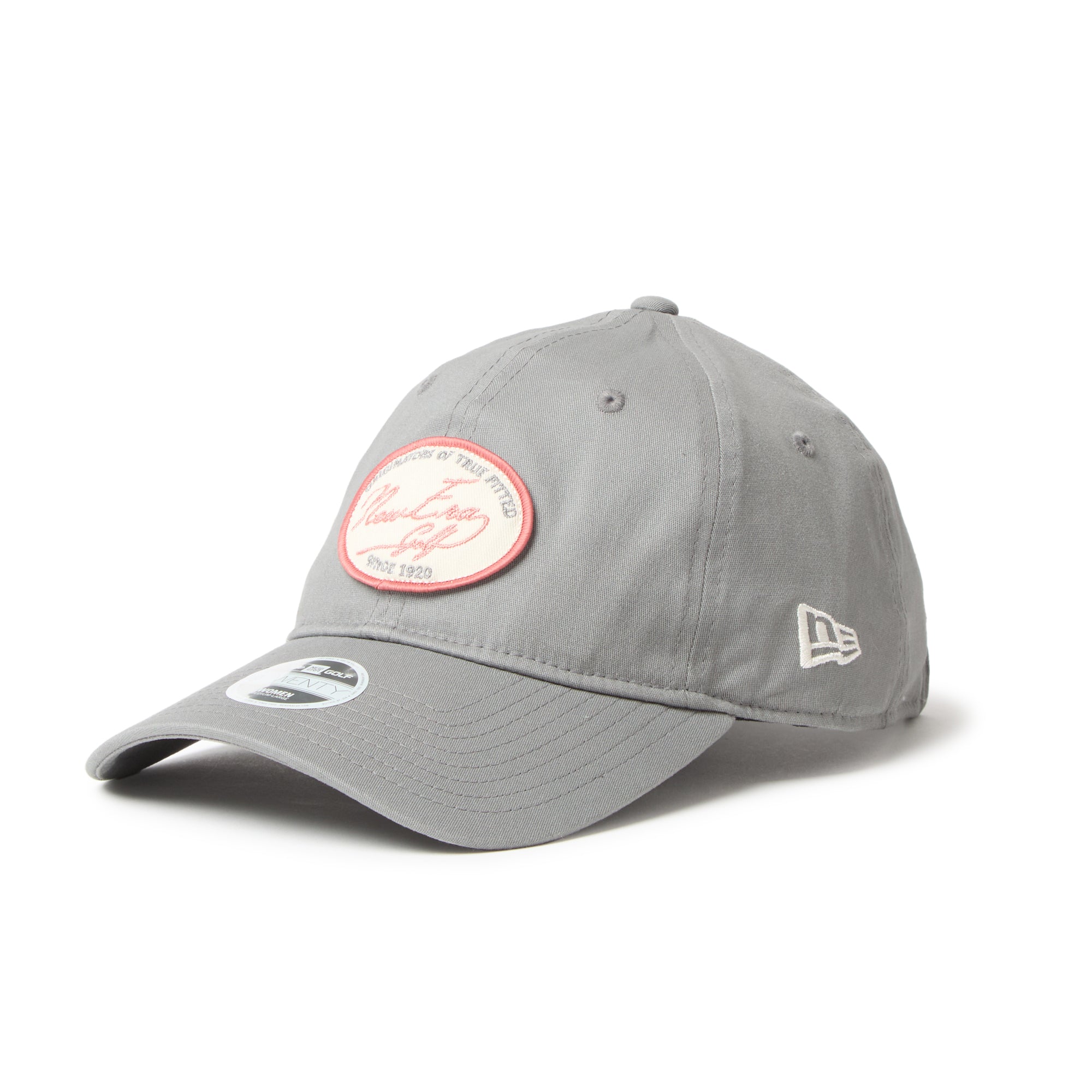 Women's 9TWENTY ロングバイザー Stretch Cotton Washable グレー