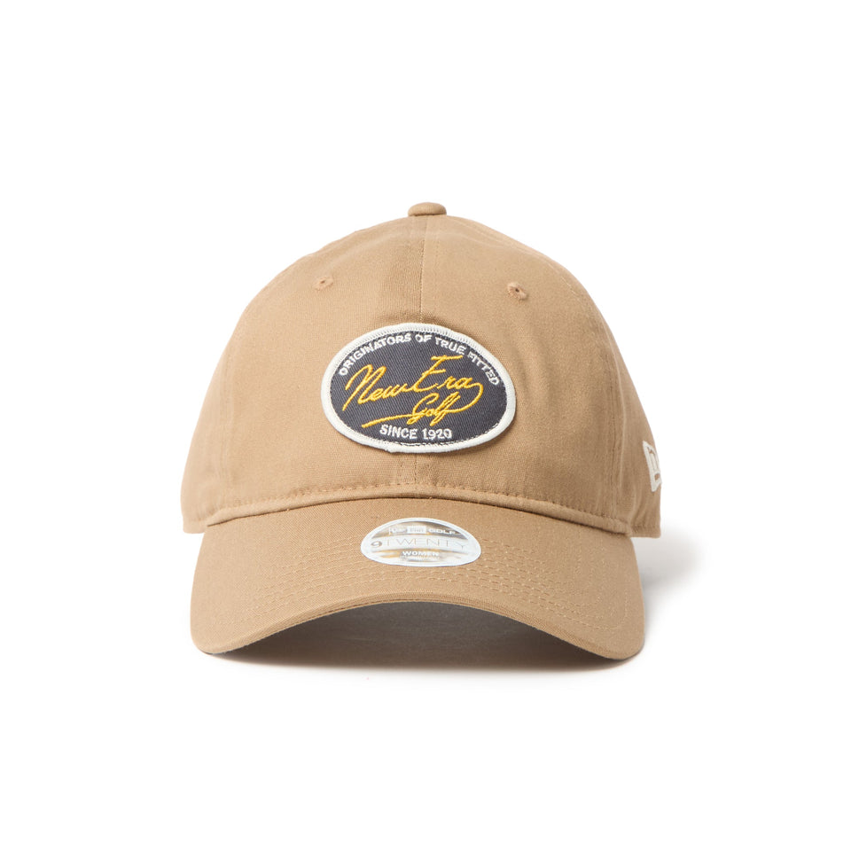 Women's 9TWENTY ロングバイザー Stretch Cotton Washable カーキ | ゴルフ - 14669006 - SM | NEW ERA ニューエラ公式オンラインストア