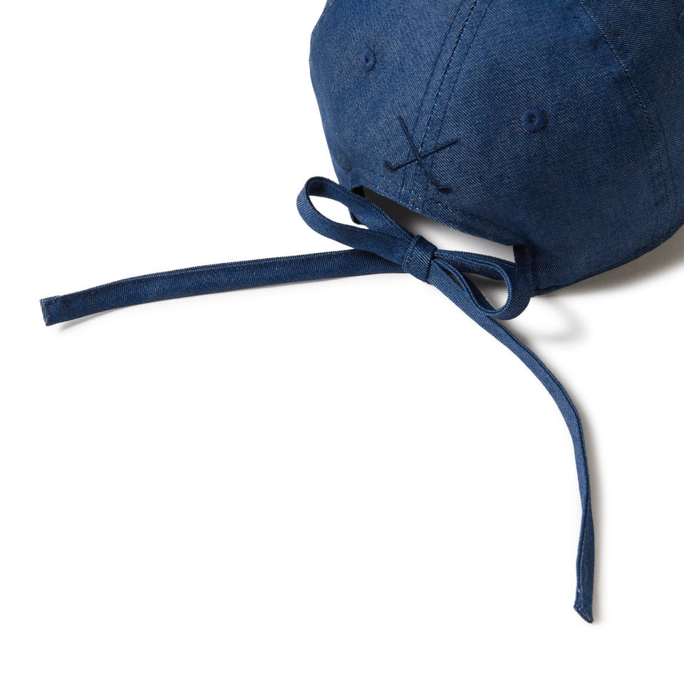 Women's 9TWENTY ロングバイザー Sustainable Fabric with Ribbon ECOPET ライトネイビー | ゴルフ - 14669009 - SM | NEW ERA ニューエラ公式オンラインストア