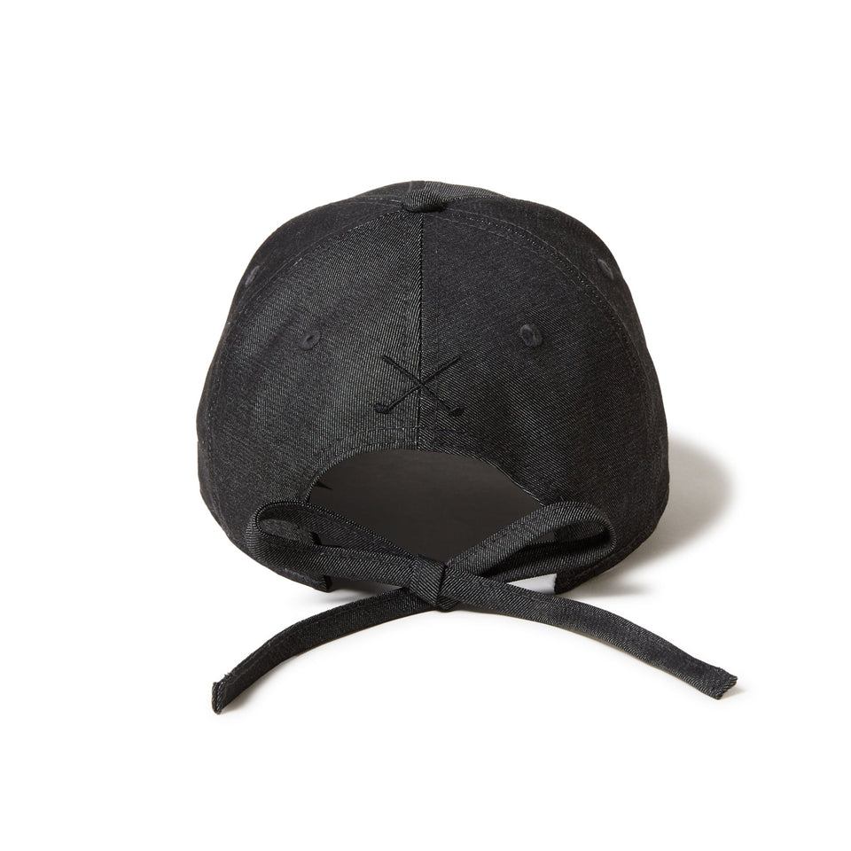Women's 9TWENTY ロングバイザー Sustainable Fabric with Ribbon ECOPET ブラック | ゴルフ - 14669010 - SM | NEW ERA ニューエラ公式オンラインストア