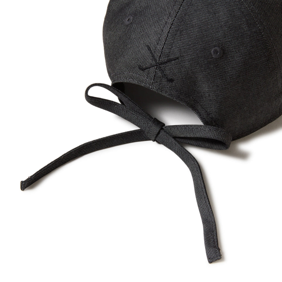Women's 9TWENTY ロングバイザー Sustainable Fabric with Ribbon ECOPET ブラック | ゴルフ - 14669010 - SM | NEW ERA ニューエラ公式オンラインストア