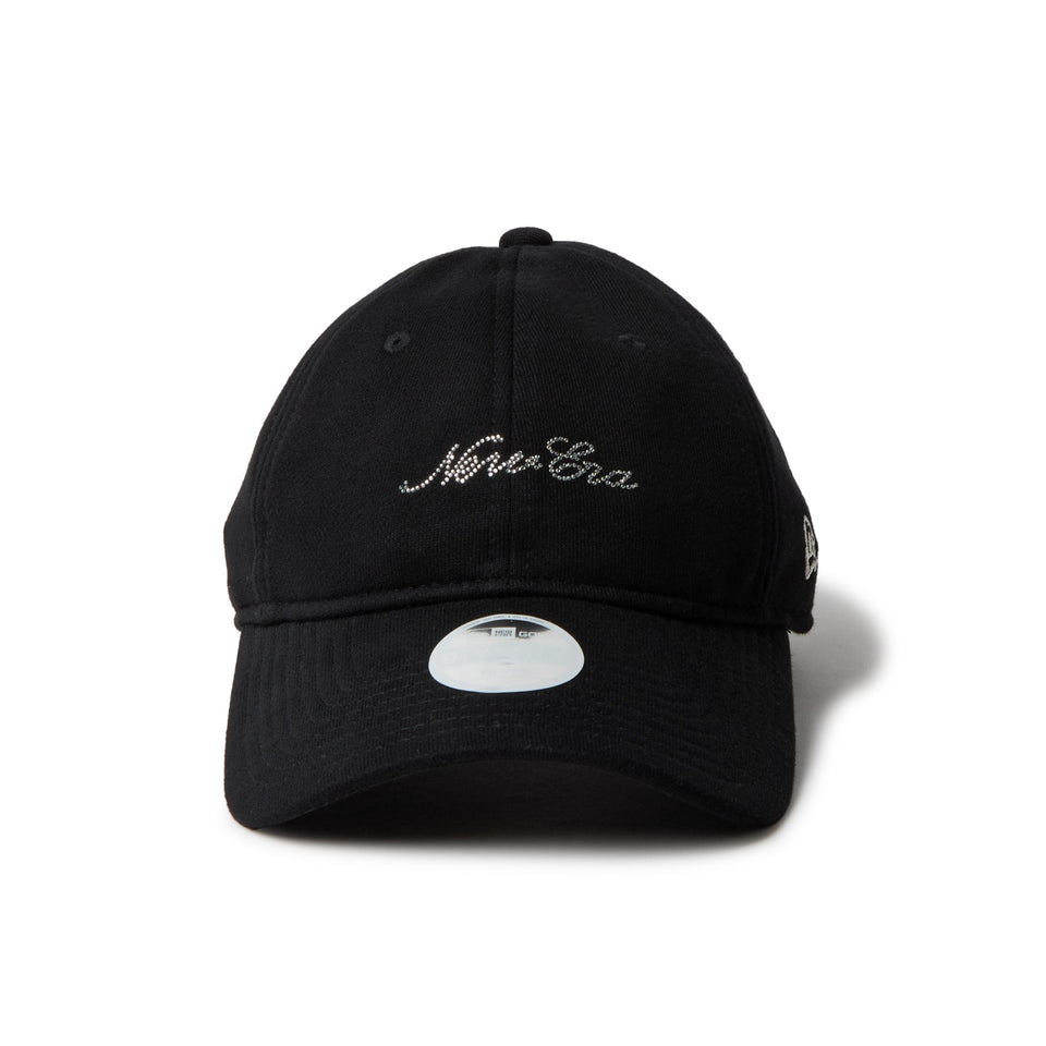 Women's 9TWENTY ロングバイザー Sweat ラインストーン ブラック | ゴルフ - 14669013 - SM | NEW ERA ニューエラ公式オンラインストア