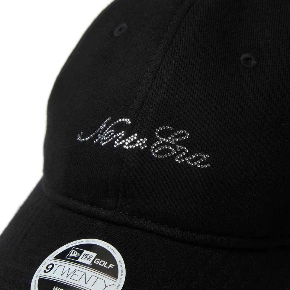 Women's 9TWENTY ロングバイザー Sweat ラインストーン ブラック | ゴルフ - 14669013 - SM | NEW ERA ニューエラ公式オンラインストア