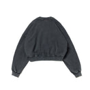 Women's クロップド スウェット クルーネック BLACK LABEL FW25 ブラック - 14746880 - S | NEW ERA ニューエラ公式オンラインストア