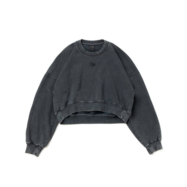 Women's クロップド スウェット クルーネック BLACK LABEL FW25