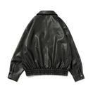 Women's シンセティックレザー ジャケット BLACK LABEL FW25 ブラック - 14746884 - S | NEW ERA ニューエラ公式オンラインストア