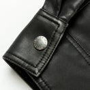 Women's シンセティックレザー ジャケット BLACK LABEL FW25 ブラック - 14746884 - S | NEW ERA ニューエラ公式オンラインストア