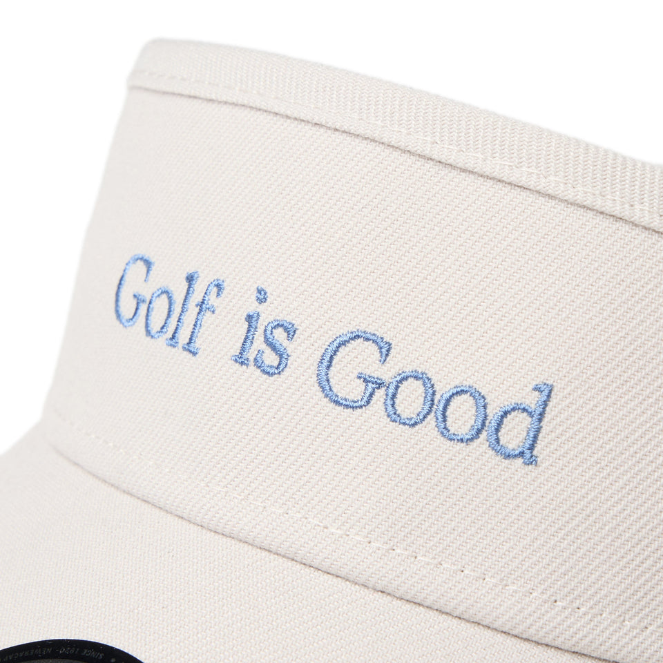 Women's サンバイザー トールバイザー Golf is good ストーン | ゴルフ - 14668995 - OSFM | NEW ERA ニューエラ公式オンラインストア