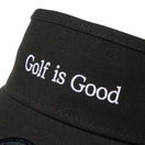 Women's サンバイザー トールバイザー Golf is good ブラック | ゴルフ - 14668996 - OSFM | NEW ERA ニューエラ公式オンラインストア