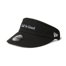 Women's サンバイザー トールバイザー Golf is good ブラック | ゴルフ - 14668996 - OSFM | NEW ERA ニューエラ公式オンラインストア